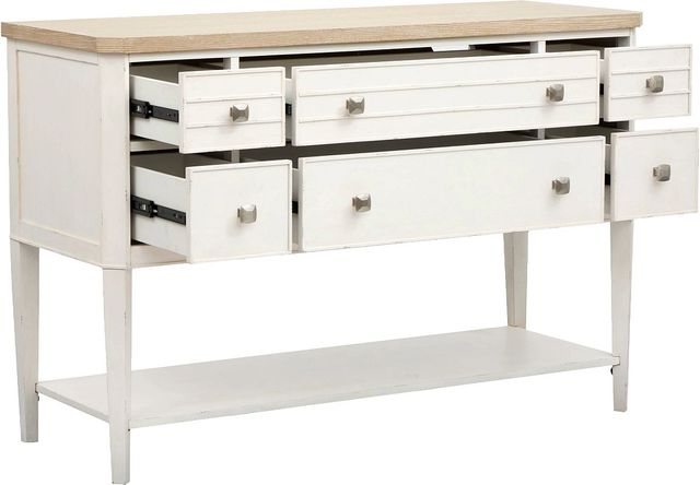 Magnussen Home® Echo Isles Driftwood/Sea Pearl Sideboard-1