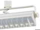Cal® Lighting & Accessories White Track Lighting-1