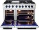 Vezeni Randolph Collection 48" Stainless Steel Pro Style Gas Range-1