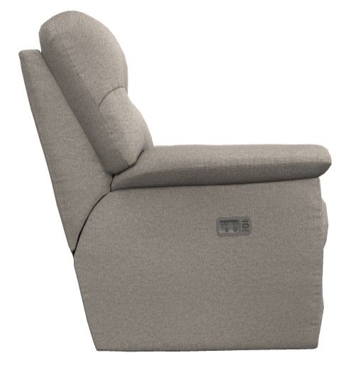 La-Z-Boy® James Muslin Power Wall Recliner with Headrest and Lumbar-2