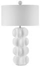 Currey & Company Salizzole White Table Lamp-2