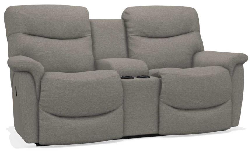 La-Z-Boy® James Reclining Loveseat with Console | Kubin's