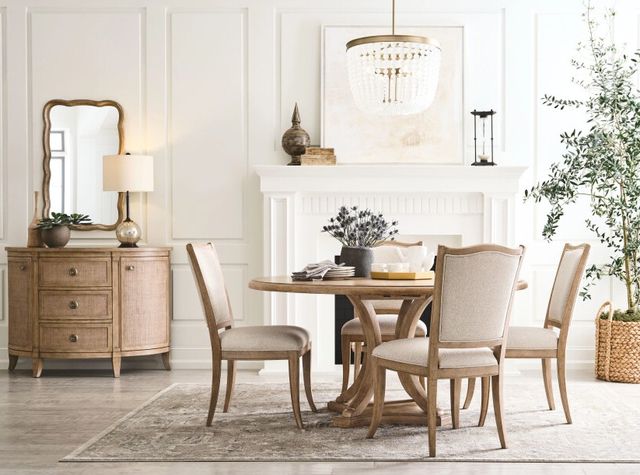 American Drew® Chastain Weybridge Beige/Brown Side Chair-1