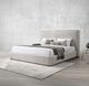ACME Furniture Orane Gray Queen Upholstered Panel Bed-1