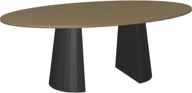 Amisco Customizable Gemma Thermo Fused Laminate 84" Dining Table-0
