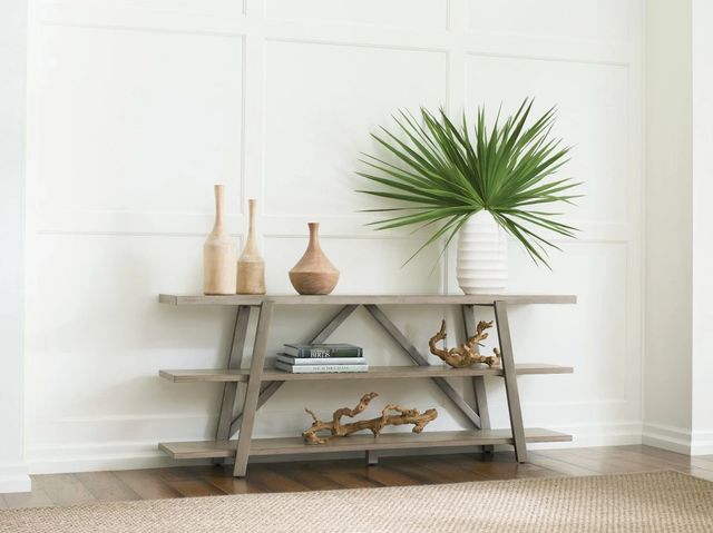 American Drew® West Fork Bailey Taupe Console Table-1