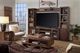 aspenhome® Contemporary Alder Tobacco Entertainment Wall-1