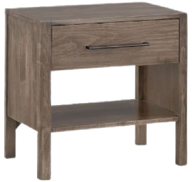 Bassett® Furniture Benchmade Parkway Summit Bedside Table with Charger-0