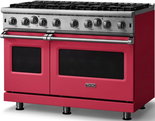 Viking® 5 Series 48” Valentine Pro Style Liquid Propane Gas Range-2