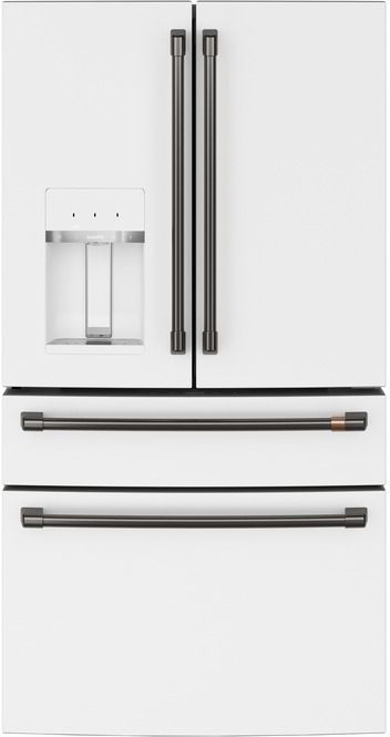 Café™ 4 Piece Brushed Black Refrigeration Handle Kit-3