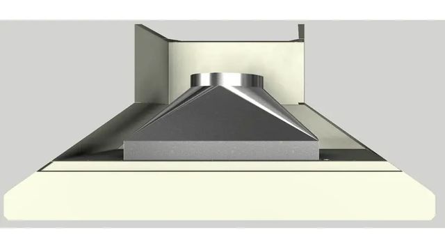 Vent-A-Hood® 66" Biscuit Wall Hood-3