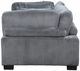 Mazin Furniture Traverse Gray Loveseat-3