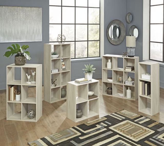 Signature Design by Ashley® Socalle Natural Three Cube Organizer-2