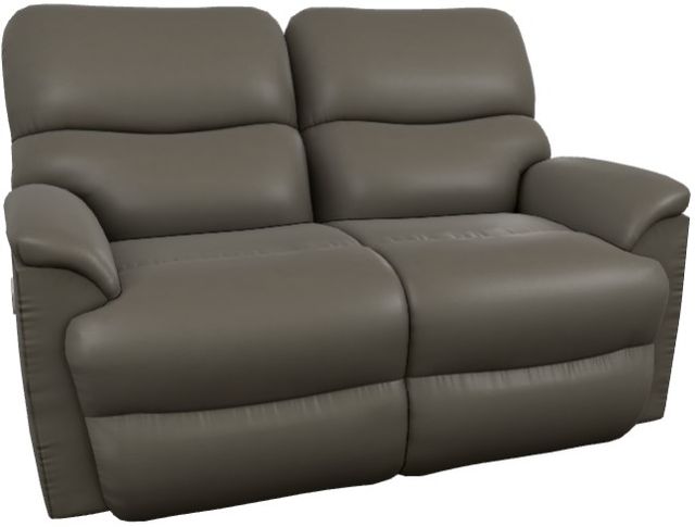 La-Z-Boy® Trouper Tar Power Reclining Loveseat with Headrest and Lumbar-0