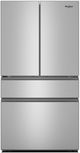 Whirlpool® 36" 29.8 Cu. Ft. Fingerprint Resistant Stainless Finish French Door Refrigerator with Flexible Temperature Drawer-0