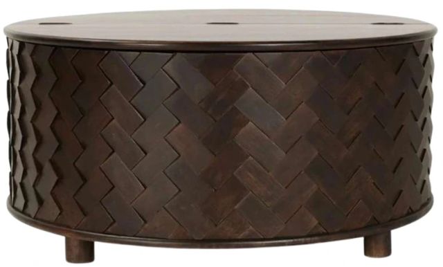 Classic Home Shira Kona Brown Coffee Table-0