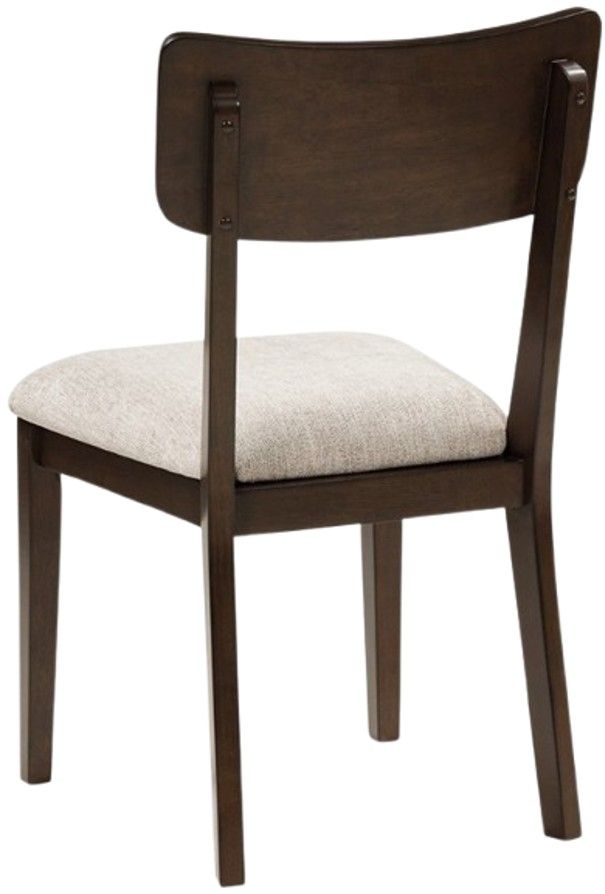 Signature Design by Ashley® Mallenette Merlot Upholstered Dining Side Chair-4