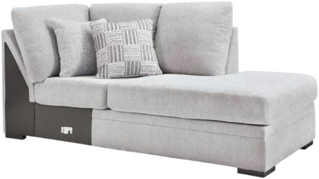 Benchcraft® Gabyleigh 2-Piece Nickel Right-Arm Facing Sectional and Chaise-2