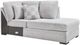 Benchcraft® Gabyleigh 2-Piece Nickel Right-Arm Facing Sectional and Chaise-2