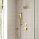 GROHE Relexa Brushed Cool Sunrise 6" Shower Arm-5