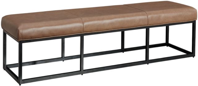 Signature Design by Ashley® Joston Black/Caramel Accent Bench-0