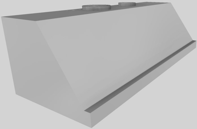 Vent-A-Hood® 60" Wall Mounted Range Hood-Stainless Steel-1