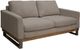 International Furniture Direct Mita Beige Loveseat-0