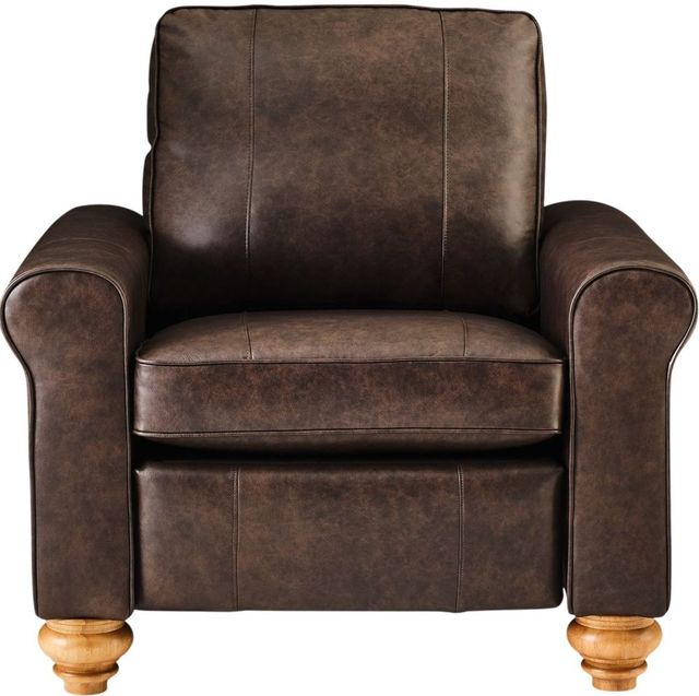 Best® Home Furnishings Customizable Weston Manual Recliner with Dark Walnut Legs-3