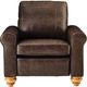 Best® Home Furnishings Customizable Weston Manual Recliner with Dark Walnut Legs-3