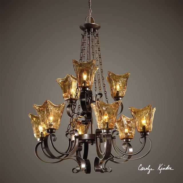 Uttermost® Vetraio Bronze Chandelier-1