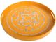 A & B Home Yellow Lacquered Tray-0
