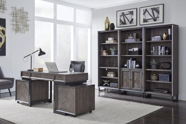 aspenhome® Harper Point Fossil 60" Writing Desk-1