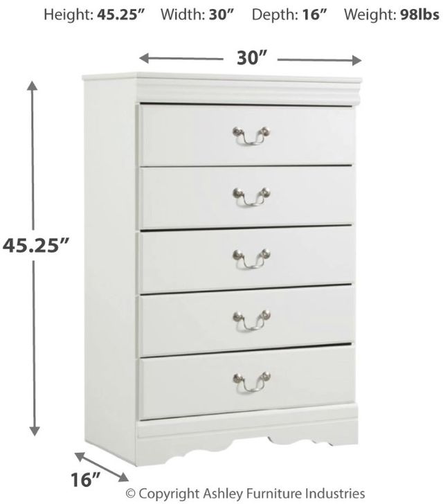 Signature Design by Ashley® Anarasia White Chest-1