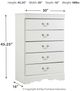 Signature Design by Ashley® Anarasia White Chest-1