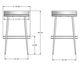 Amisco Customizable Glenn Bar Stool-1