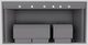 Vent-A-Hood® Designer Series 48" Gunsmoke Wall Mounted Range Hood-3