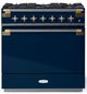 AGA™ Elise Series 36" Indigo Pro Style Dual Fuel Range-0