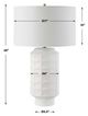 Uttermost® Window Chalk White Glaze Table Lamp-3