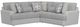 Jackson Furniture Titan 3-Piece Moonstruck L-Shape Sectional-0