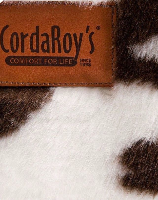 CordaRoy's® Cow Faux Fur Queen Bean Bag Cover -1