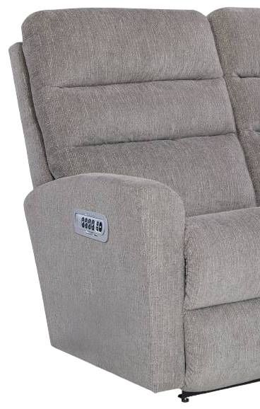 La-Z-Boy® Liam Twilight Power Wall Reclining Loveseat with Headrest and Lumbar-1