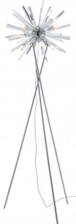 Zuo® Modern Savoy Chrome Floor Lamp-0