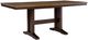 Signature Design by Ashley® Anixburg Light Brown Counter Extendable Dining Table with Dark Brown Base-0