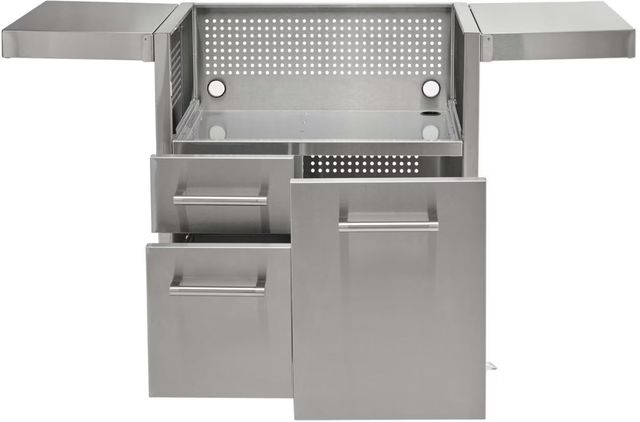 Coyote® 30" Stainless Steel Flat Top Grill Cart-2