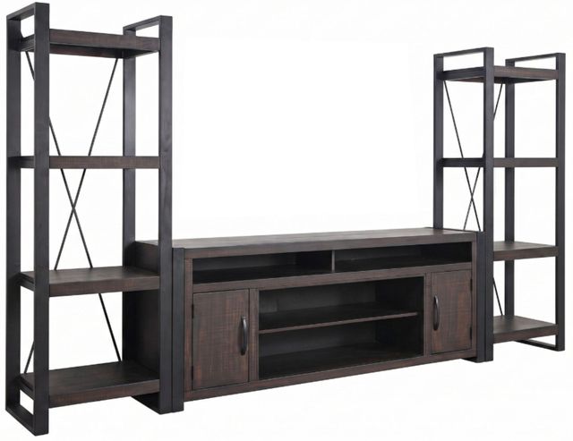 Sunny Designs™ Tobacco Leaf Entertainment Wall-0