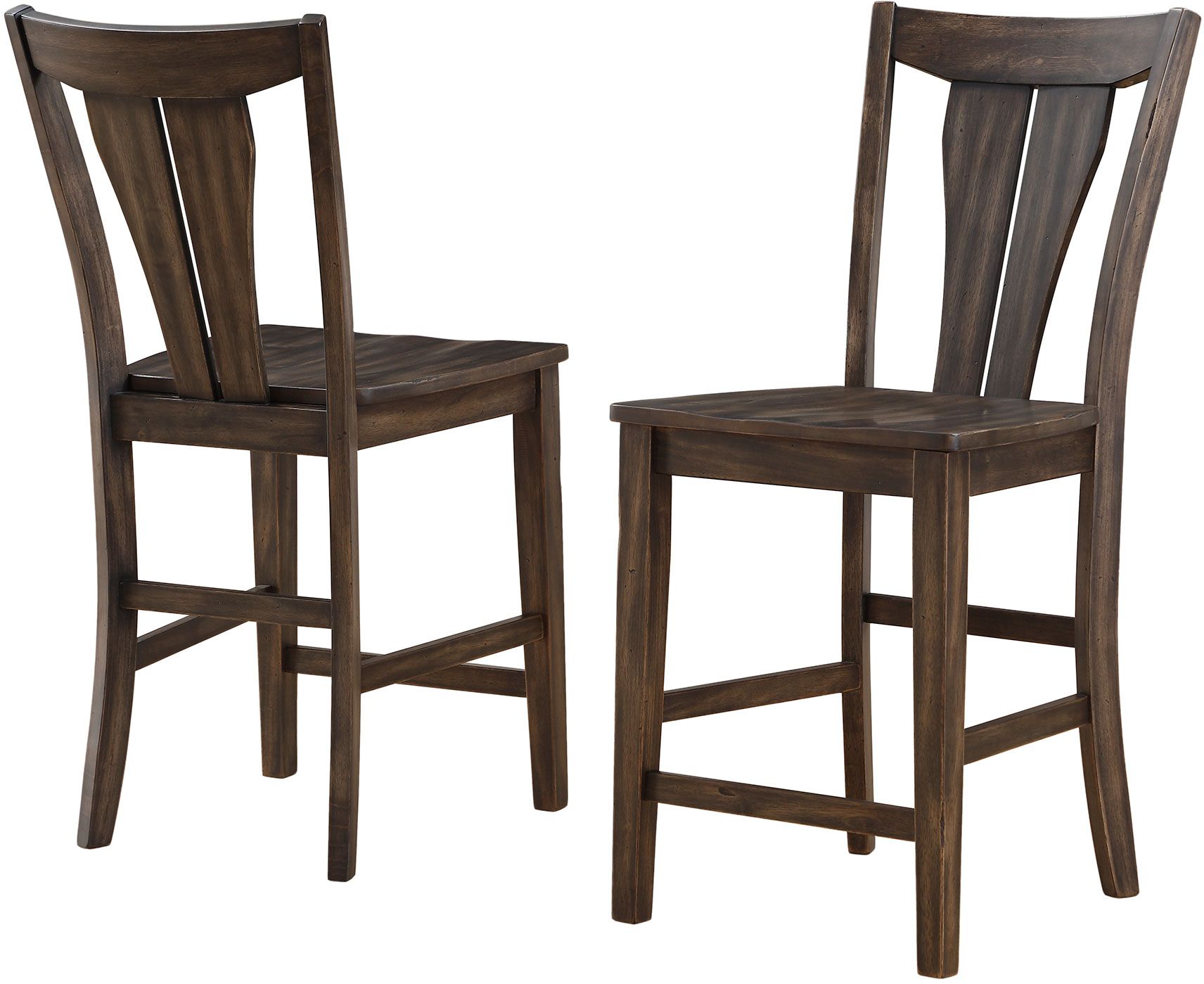 Winners Only Daphne DDT345024 24" H Fan Back Barstool - Thumbnail 5