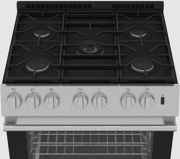 Blomberg­® 30" Stainless Steel Full Depth Slide-In Gas Range-4