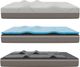 GhostBed® Premium 12" Foam Medium Tight Top Twin XL Massage Mattress in a Box -3