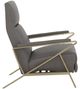 Fairfield® Customizable Infinity Manual Recliner with Brushed Brass Base-4