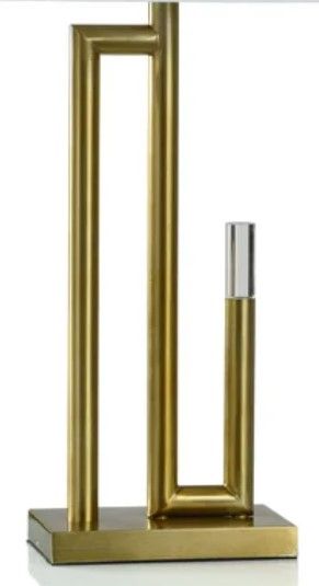 Stylecraft Antique Brass Table Lamp-2